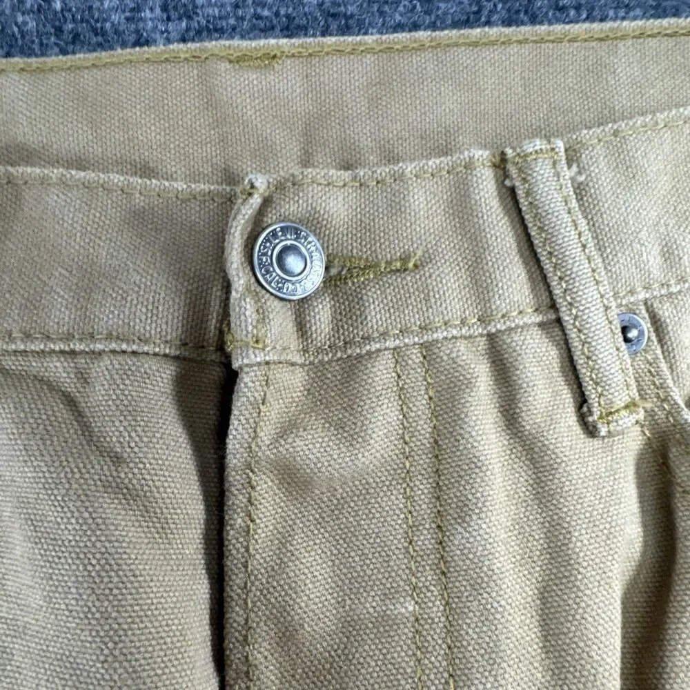 Levis 562 Loose Fit Jeans Mens 34x34 Tan Brown 100% Cotton BNWOT Y2K